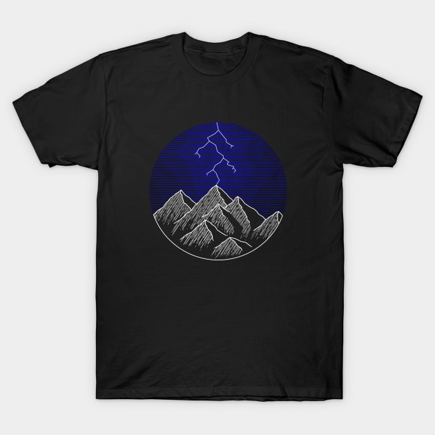 Shock of the Lightning T-Shirt by LMGPrints